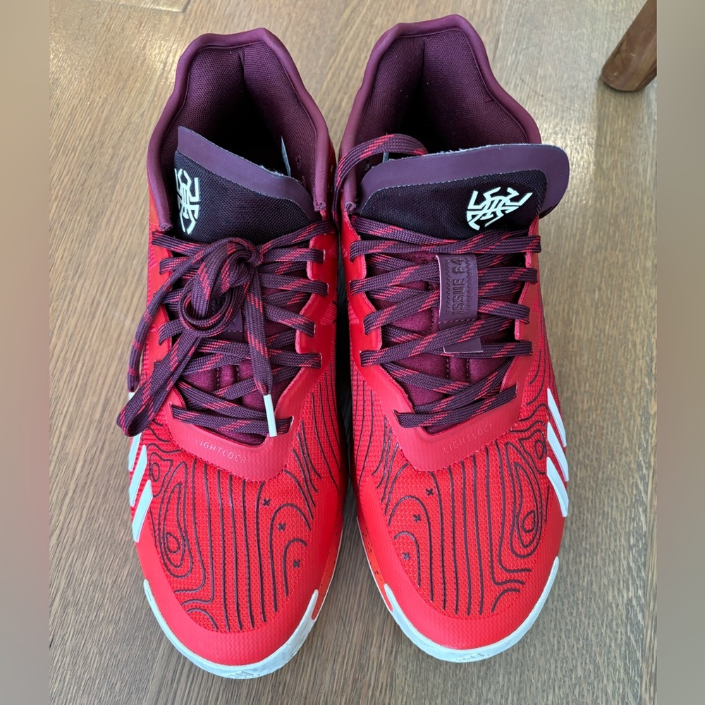 Adidas Donavan Mitchell Basketball Shoes in Red US Size 13